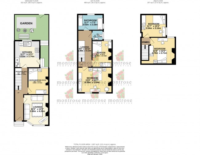 Floorplan for Albert Road, Levenshulme