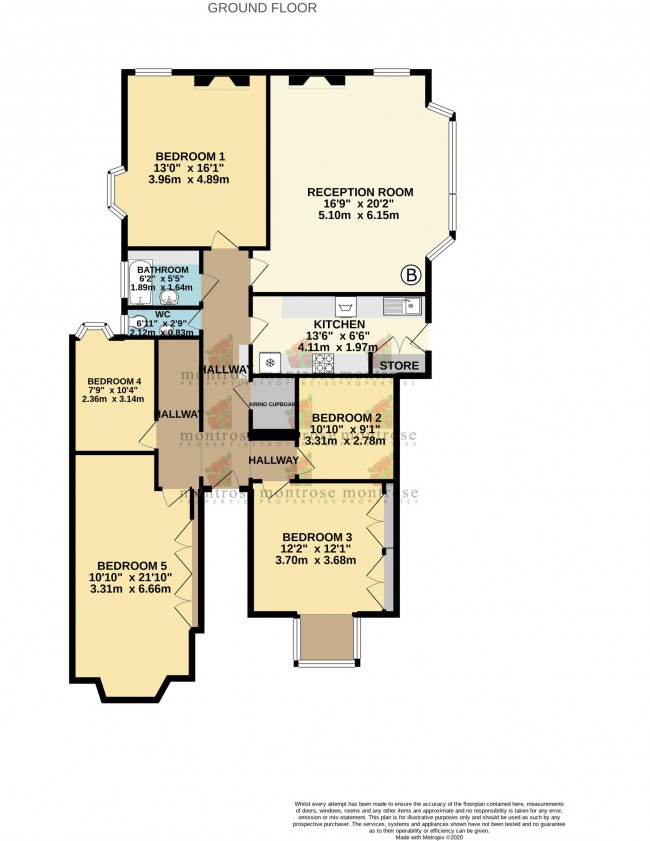 Floorplan for Barlow Moor Road, Didsbury, m20