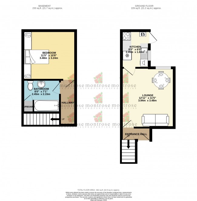 Floorplan for Clyde Road, West Didsbury, m20