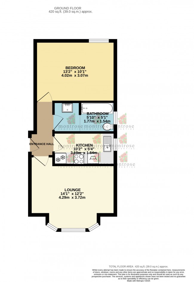 Floorplan for Clyde Road, West Didsbury, m20