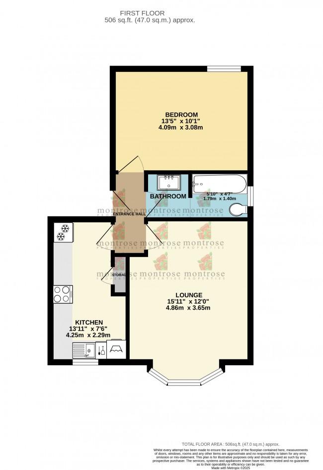 Floorplan for Clyde Road, West Didsbury, m20