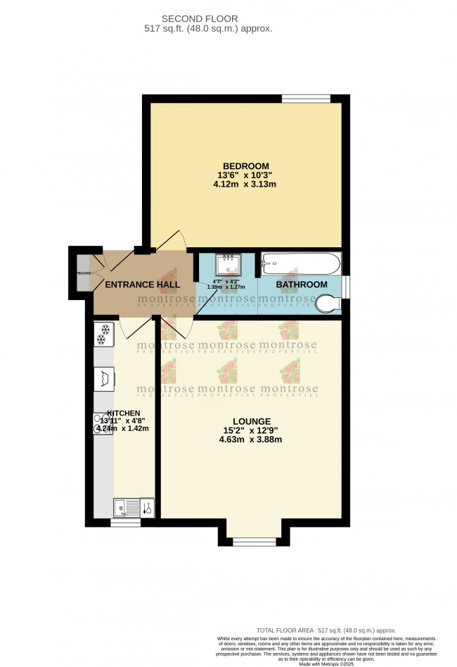 Floorplan for Clyde Road, West Didsbury, m20