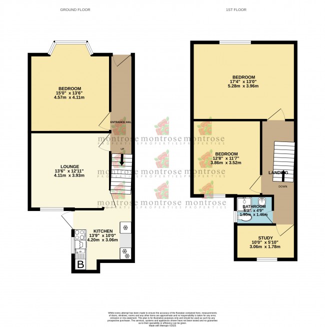 Floorplan for Davenport Avenue, Withington, m20