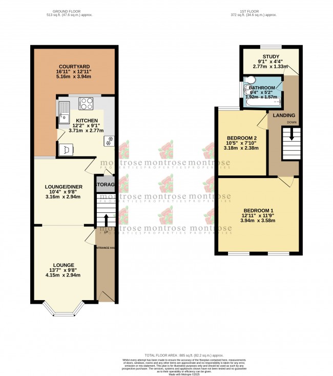 Floorplan for Fir Grove, Levenshulme, m19