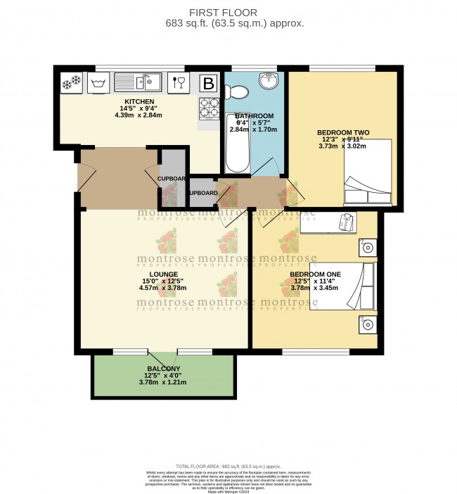 Floorplan for Lapwing Court, West Didsbury, m20