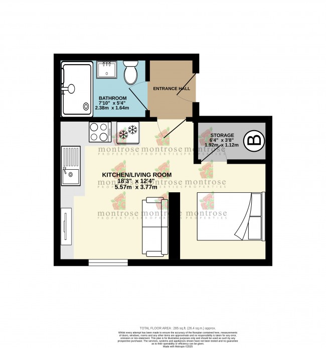 Floorplan for Old Lansdowne Road, West Didsbury, m20