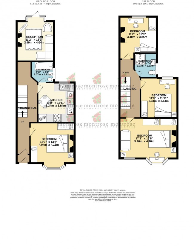 Floorplan for Stockton Road, Chorlton, m21